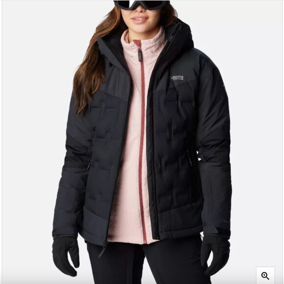 Columbia Titanium Women's Wildcard™ III Waterproof Down Ski Jacket, Size L - Picture 6 of 16